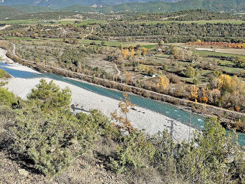 Mirador del Cinca - Río Cinca